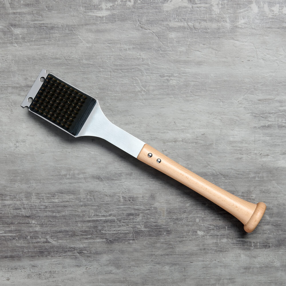 Collection of "BRUSHBACK" Grill Scraper in a gallery layout